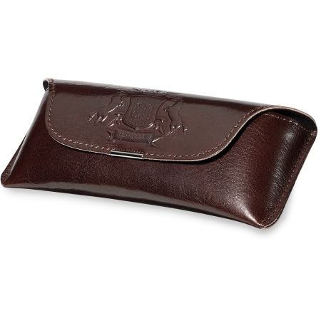 Etui na okulary Albinex Royal Case 90.010-1 skóra naturalna