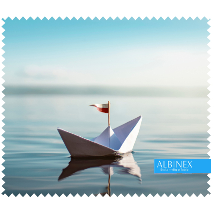 Ściereczka do okularów Albinex Universal Collection wzór 346