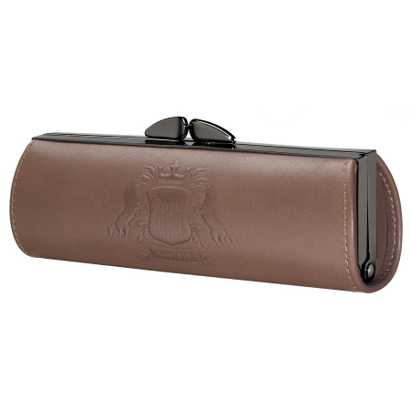 Etui na okulary Albinex Royal Case 90.066-1 skóra naturalna